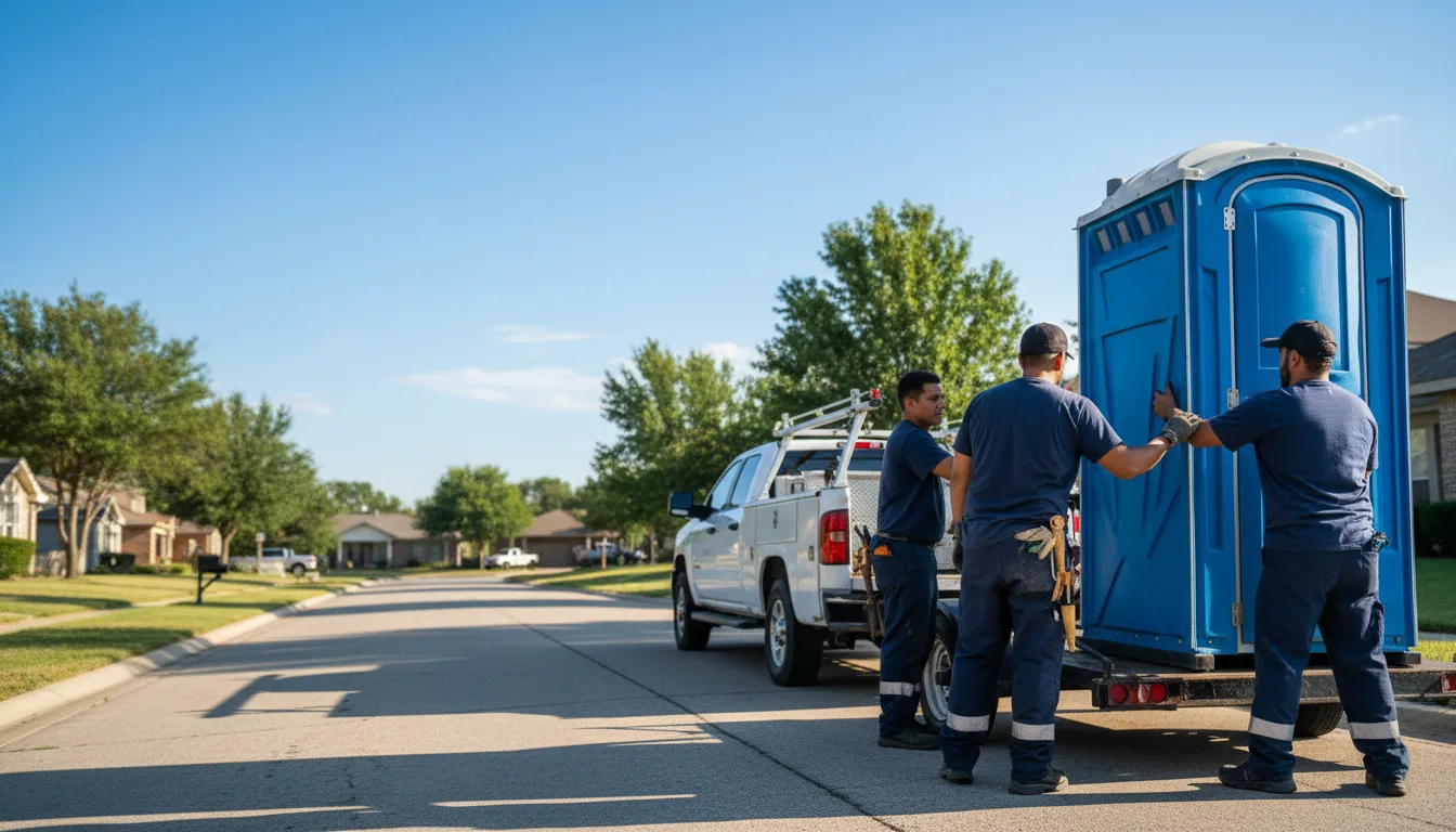 Portable Toilet Rental in Lorenzo, TX near me